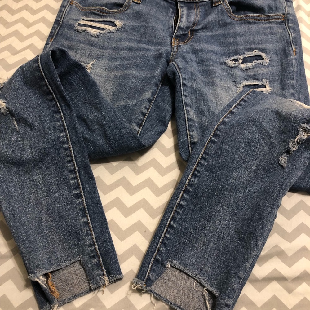 Ripped American Eagle jeans